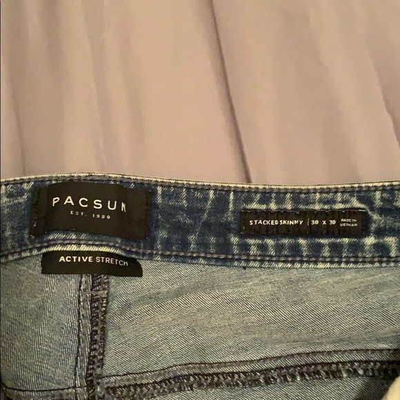Pacsun stacked skinny jeans - Picture 3 of 3
